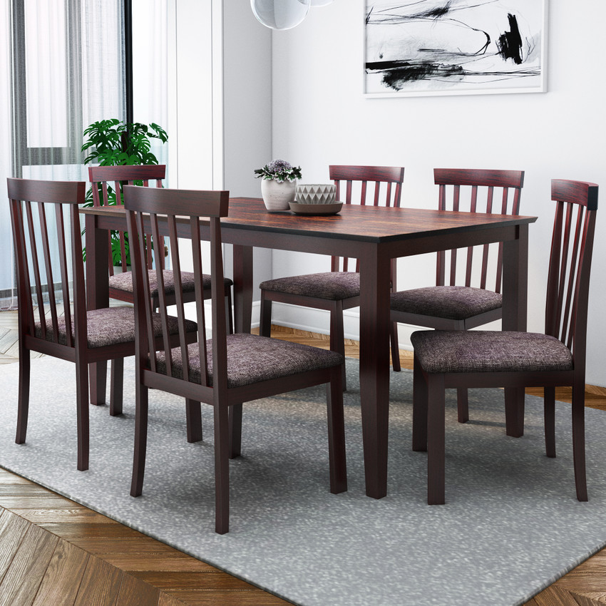 Dining table set 6 online seater flipkart