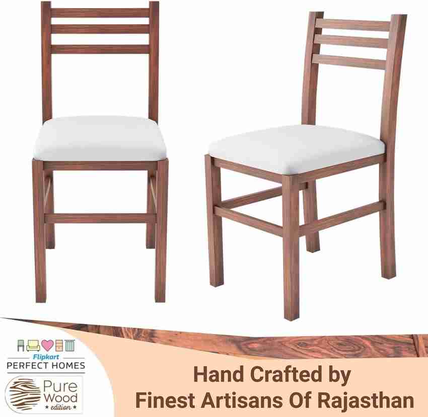 Wooden on sale chair flipkart