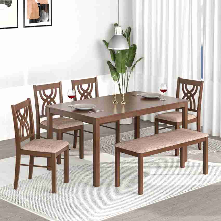 Nilkamal dining discount table 6 seater