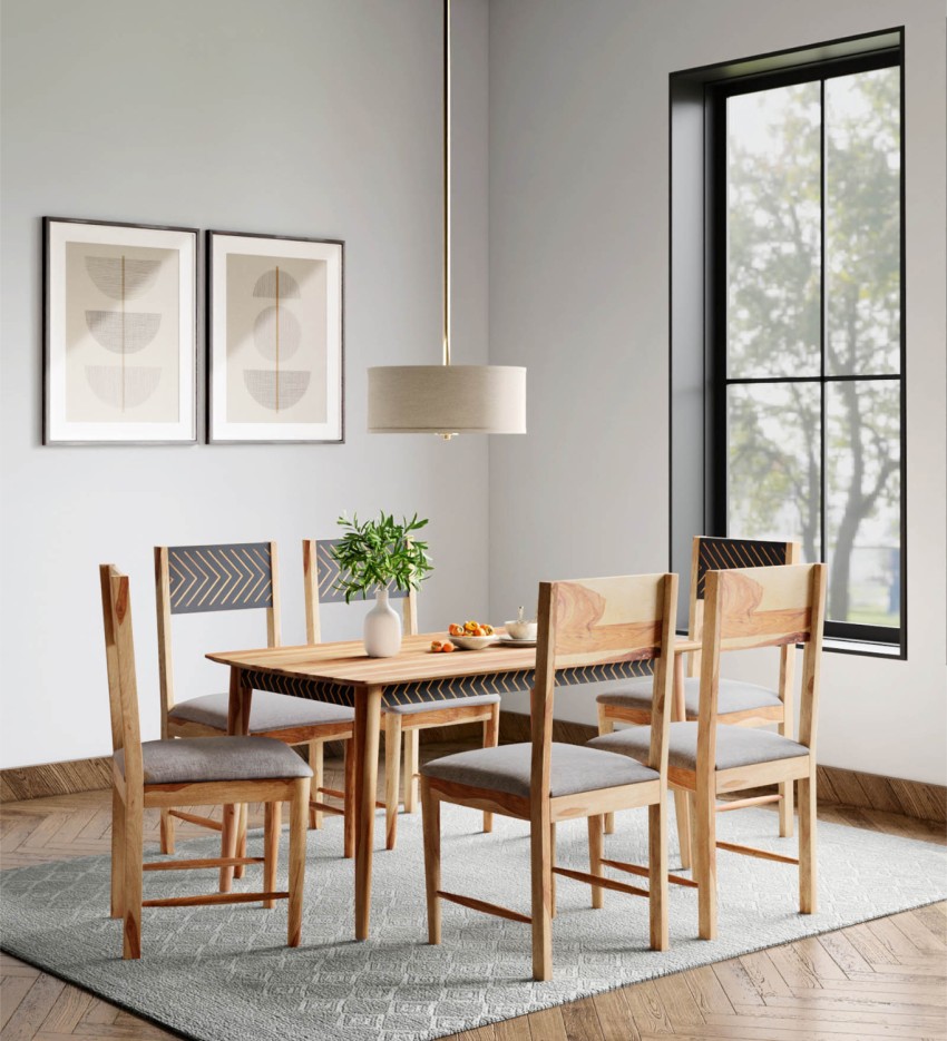 Godrej interio 6 discount seater dining table