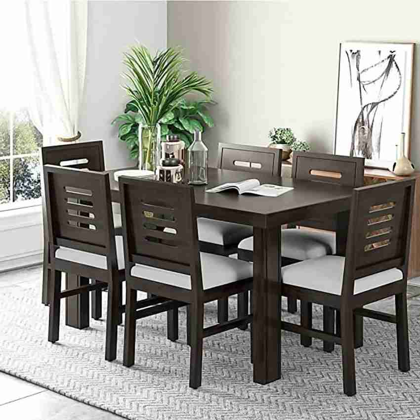 Utkarsh Fabric 6 Seater Dining Table Price in India Buy Utkarsh Fabric 6 Seater Dining Table online at Flipkart