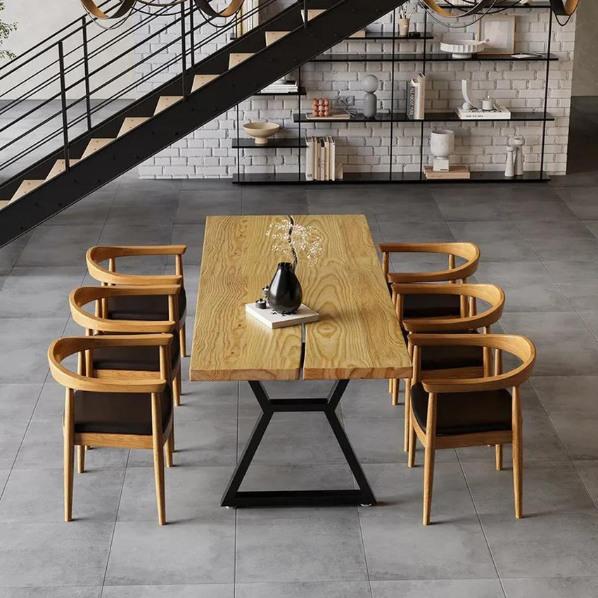 Industrial dining table 8 seater 2025