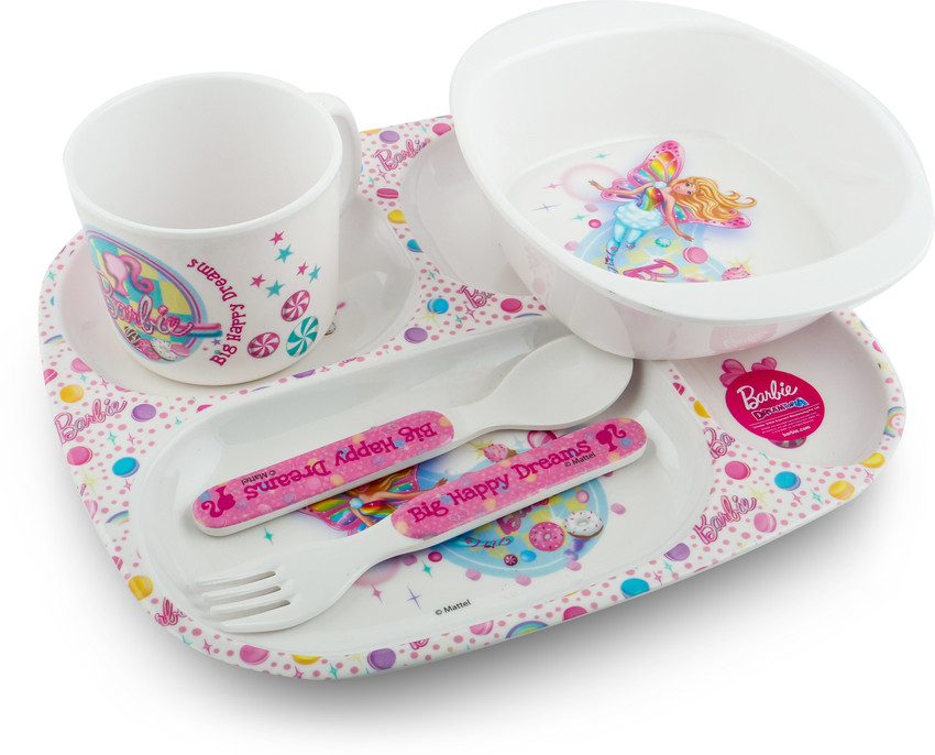 Barbie plate outlet and cup set