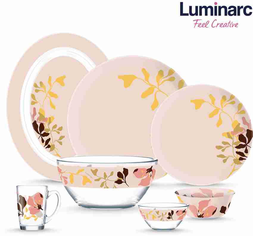Luminarc dinnerware set clearance