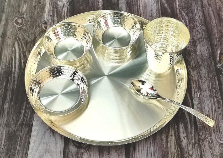 Silver thali cheap set price