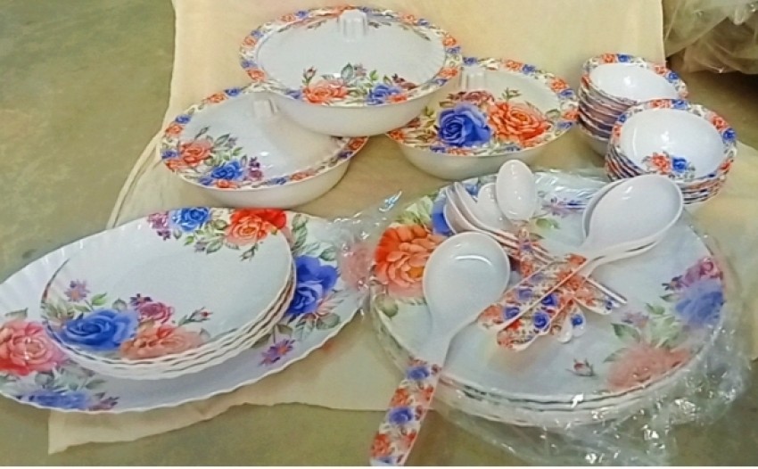 Bone china dinner outlet set flipkart