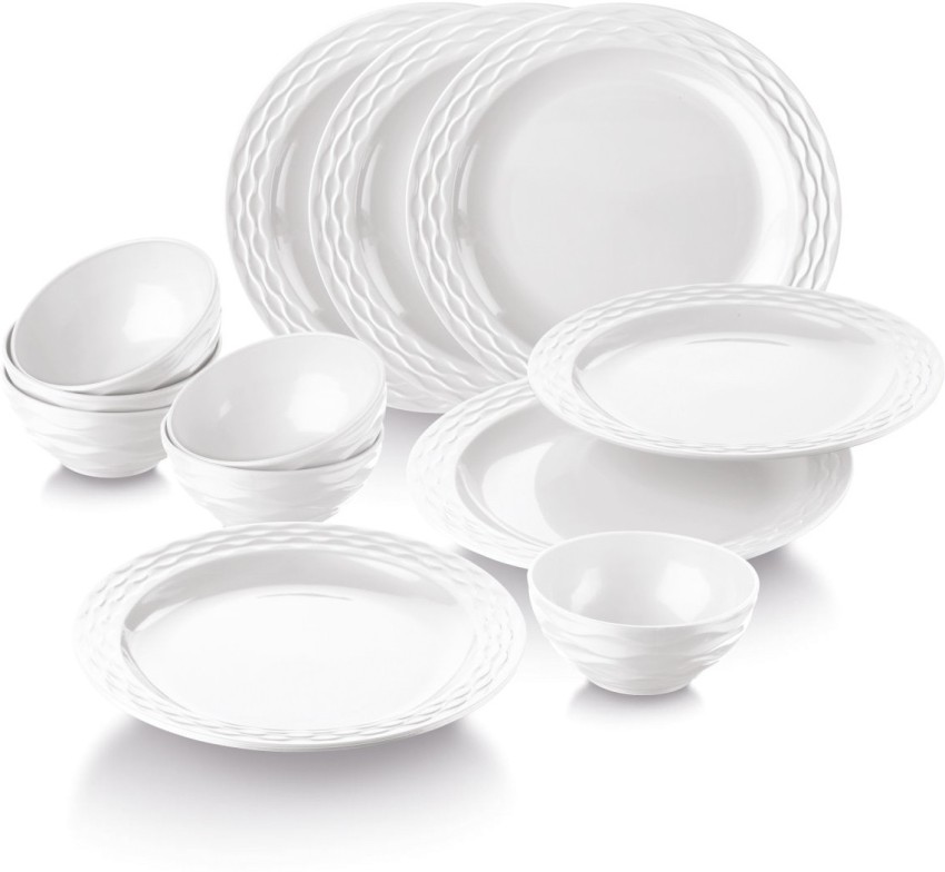 Flipkart SmartBuy Pack of 8 Plastic UTC Brook Design Plastic Bowls