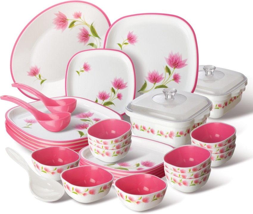 Fiber dinner set price best sale