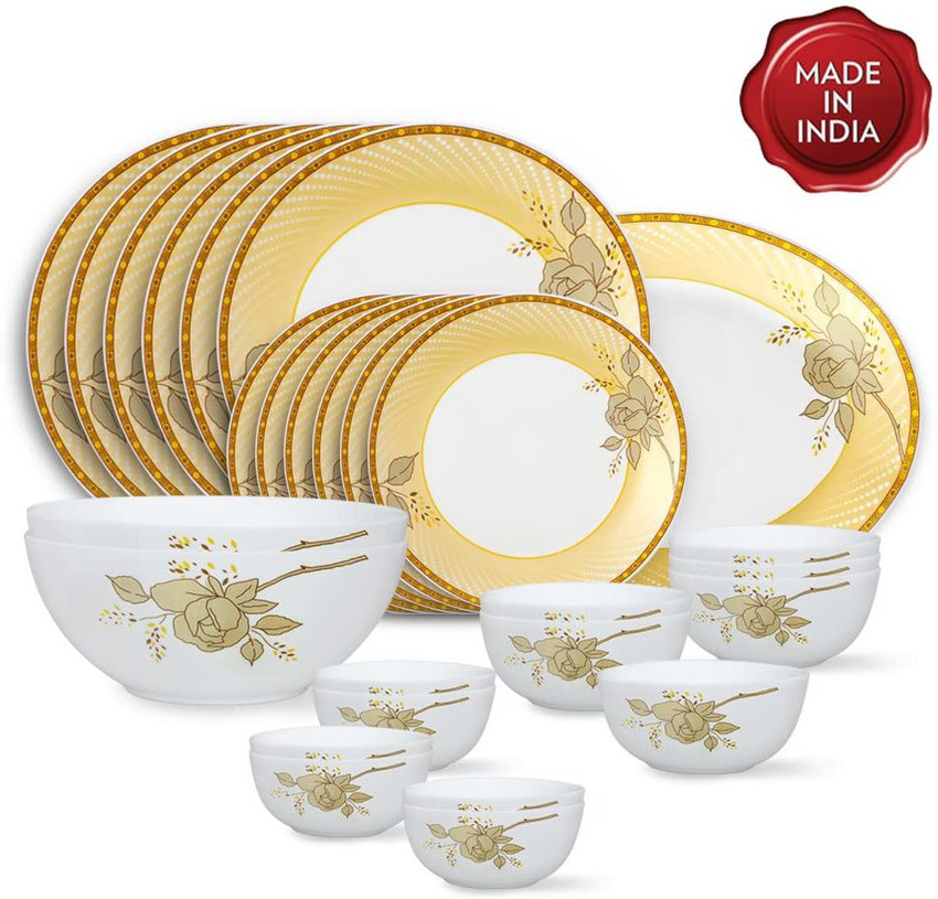 Dinner set sale borosil