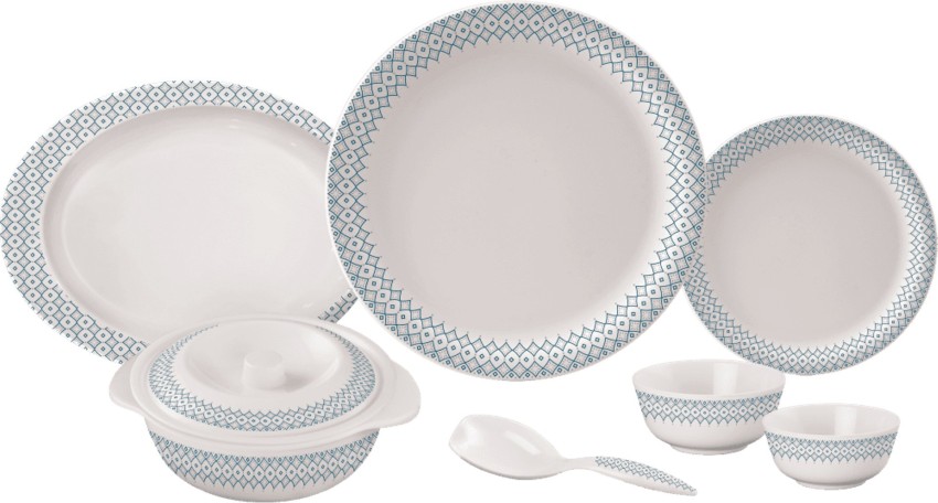 31pc Dinner Set: Dora - White – Servewell Dinnerware