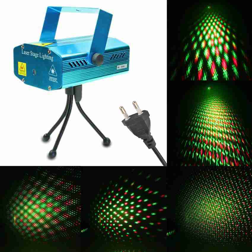WRADER Mini Stage Laser Lighting for Home Decor Party Birthday and