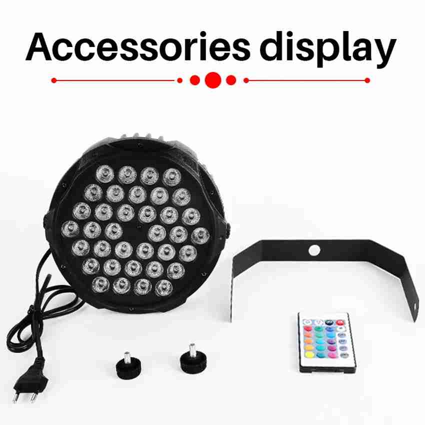 Maverick Led LED Par light pack of 2pc 36x3w Flat Par best used