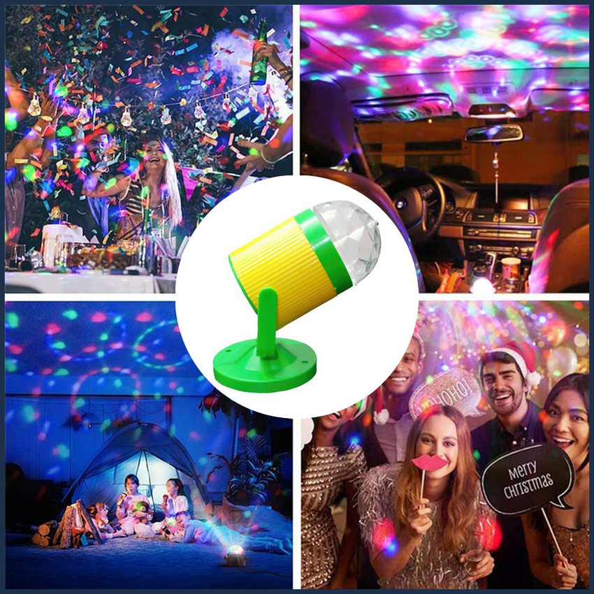 MOBIZAC Table Disco Projection Light for Home Bedroom Birthday and