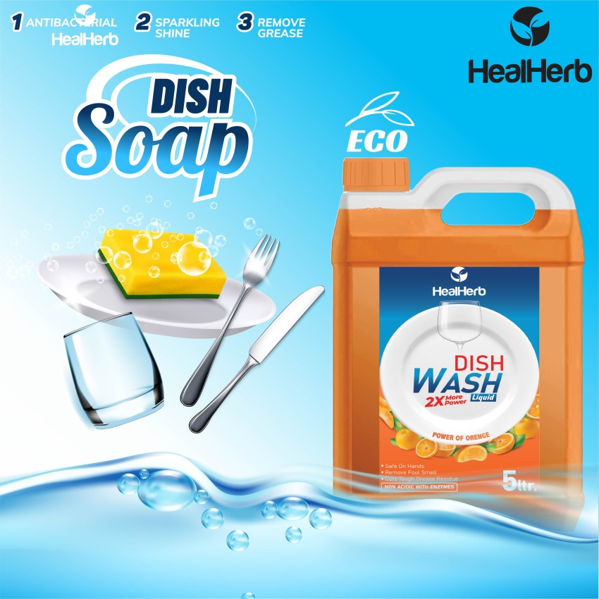 We Shine Dish Wash Liquid Gel, Kitchen Utensil Cleaner Removes grease &  oil, Washes away Bacteria With Fragrance