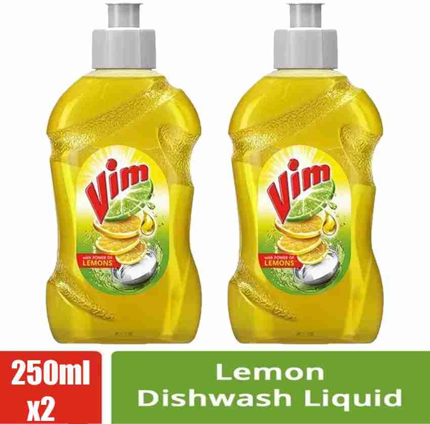 VIM Dishwash Liquid, 250g Gel Green lemon Bottle, perfect cleaning Free  shippig