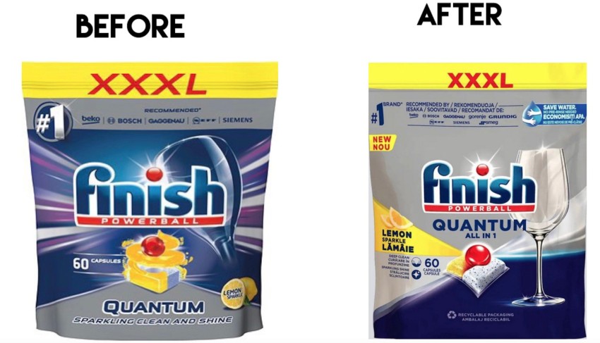 Finish Powerball Quantum Lemon Sparkle All In 1 Max Tablets 50