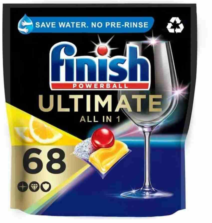 Finish® Ultimate All in One Dishwasher Tablets 18 Lemon Sparkle