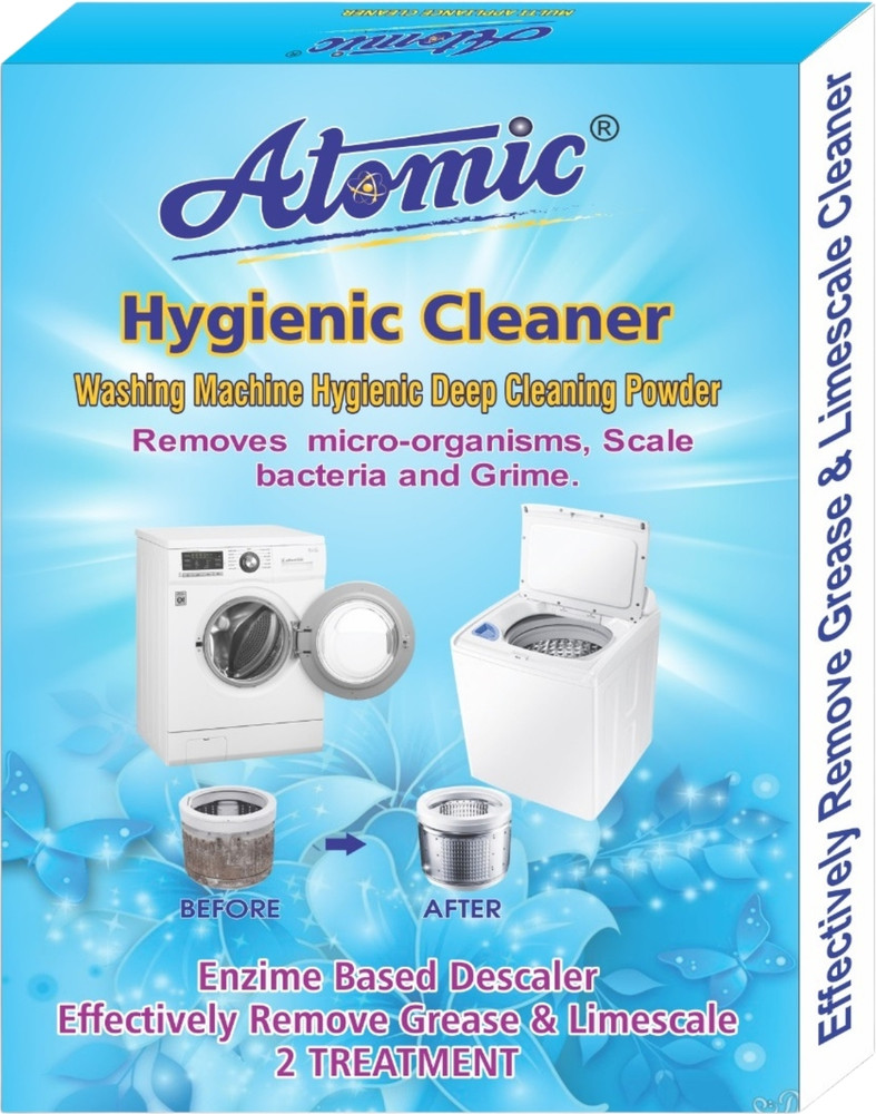 ATOMIC Best Washing Machine Descale Powder for Drum Tub Cleaning