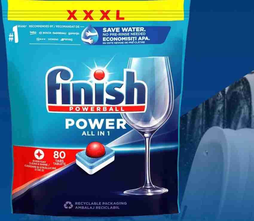Finish Powerball All in 1 Dishwasher Tablets 20 Washes - Tablets