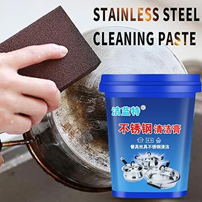 Rust Remover 100g Stainless Steel Cleaning Paste Metal Polish Cream Scratch  Removing Gel Long Lasting Shine