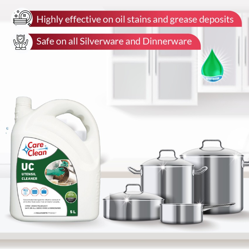 CareClean Utensil Cleaner, Liquid Dishwash Cleaner Dishwashing Detergent  Price in India - Buy CareClean Utensil Cleaner, Liquid Dishwash Cleaner  Dishwashing Detergent online at