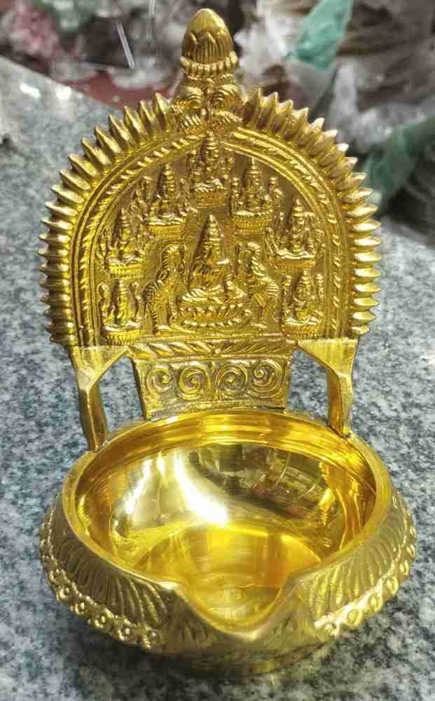 Brass Kuber Diya  Buy Kubera Deepa Online in India – Ashtok