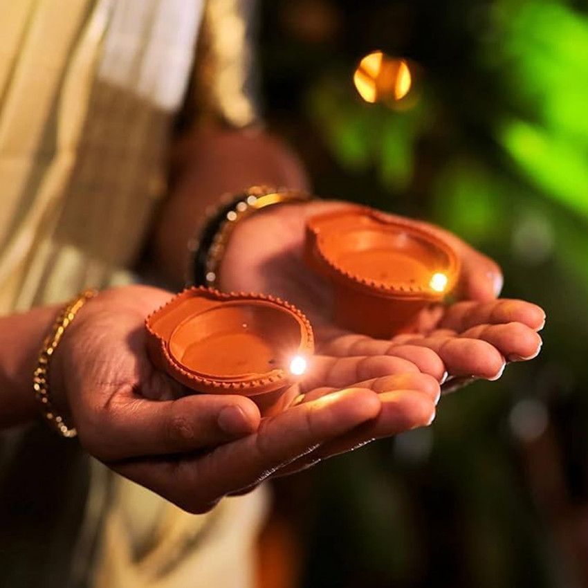 Led light clearance diya for diwali