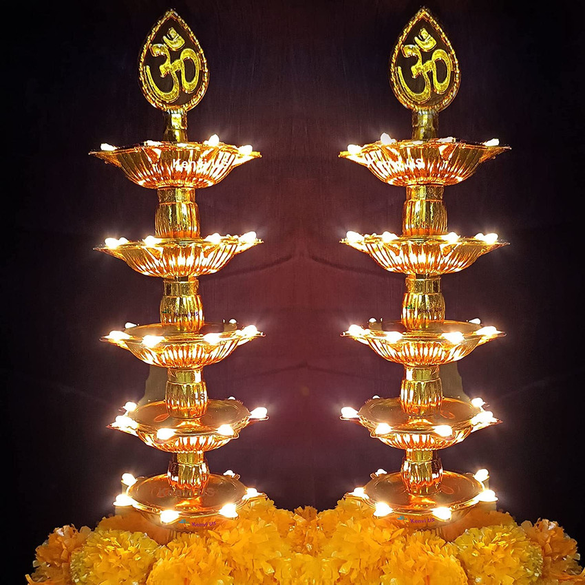 Electric diya sales for mandir