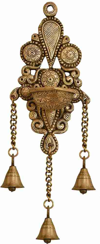 Bronze Brass Wall Hook Brackets, Collectible India Brass Wall Lantern Diya Hanger, Wall Hanger Brackets popular