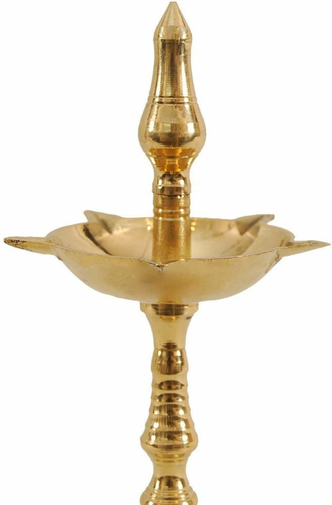 Hari Store Small Brass Lamp with Stand Brass Table Diya Price in India -  Buy Hari Store Small Brass Lamp with Stand Brass Table Diya online at