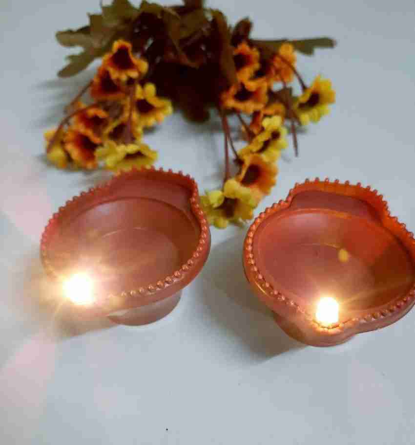 Battery diya deals lights