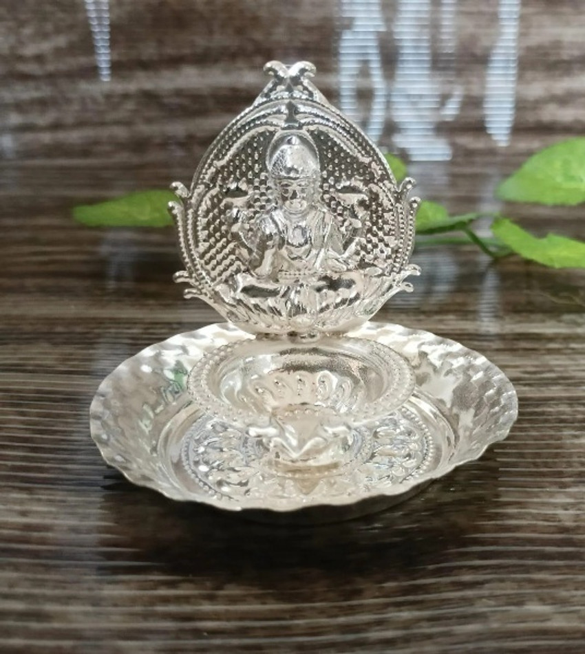 Kubera vilakku silver grt on sale price