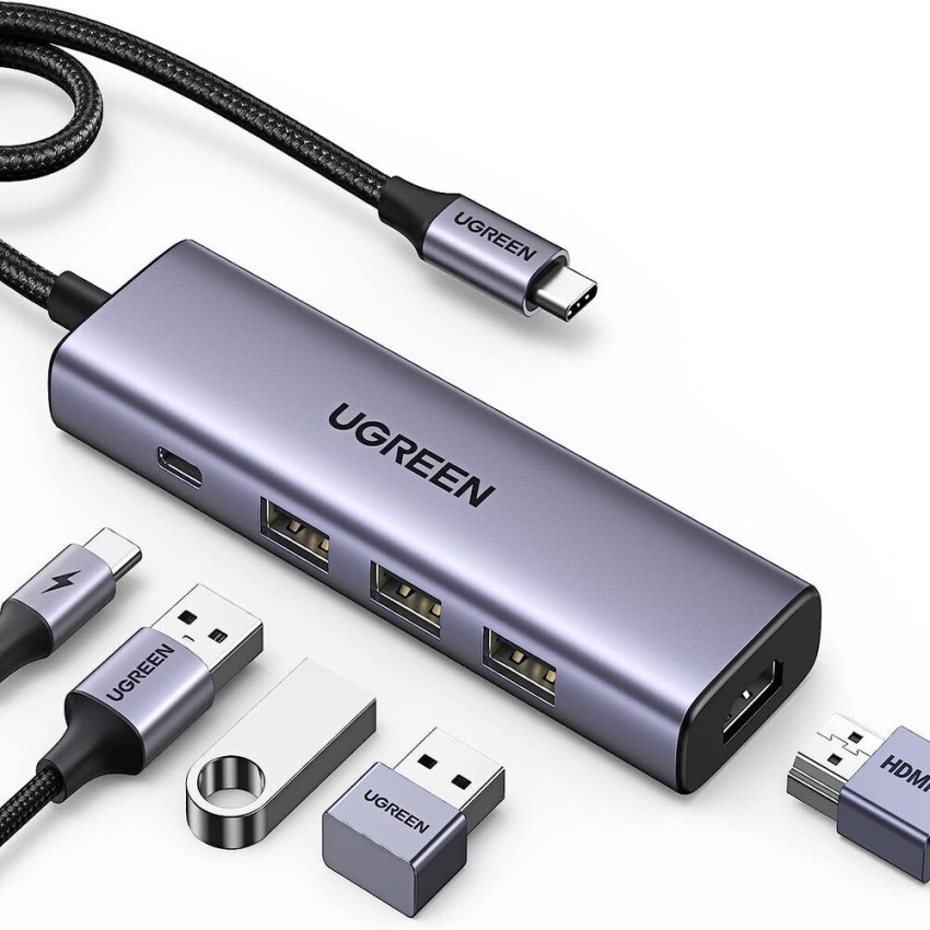 Ugreen 10 In 1 USB Type C Hub 80133 Multifunctional Adapter Price in India  - Buy Ugreen 10 In 1 USB Type C Hub 80133 Multifunctional Adapter online at