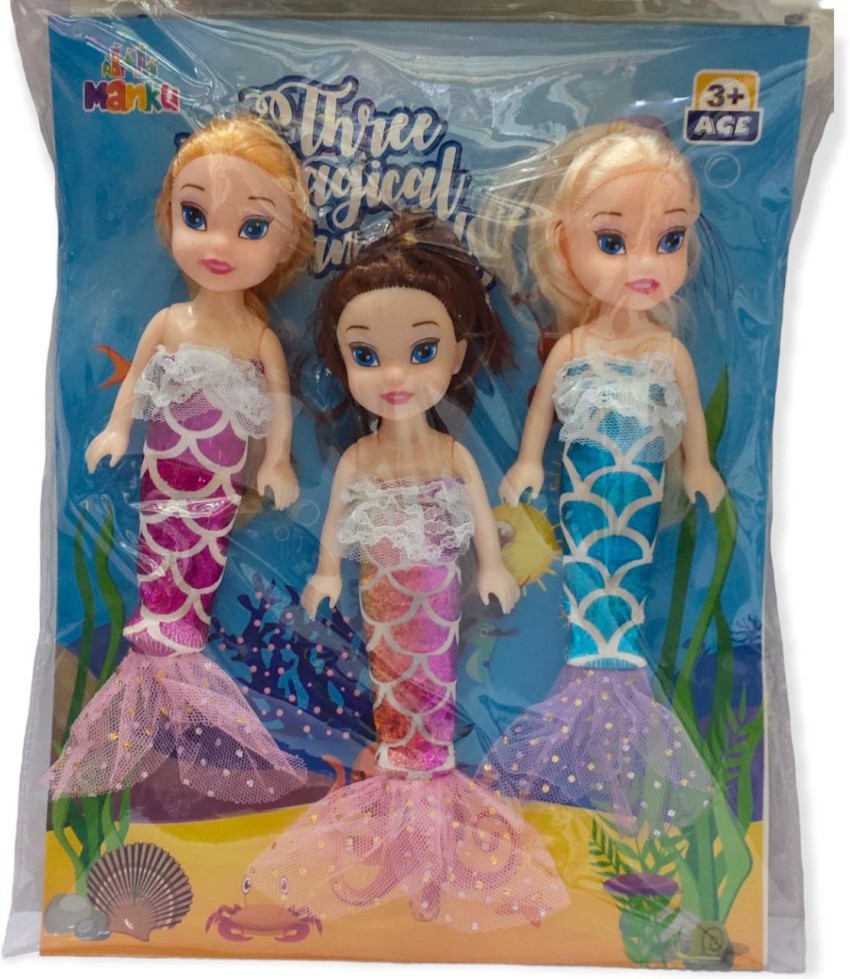 mermaid toy set