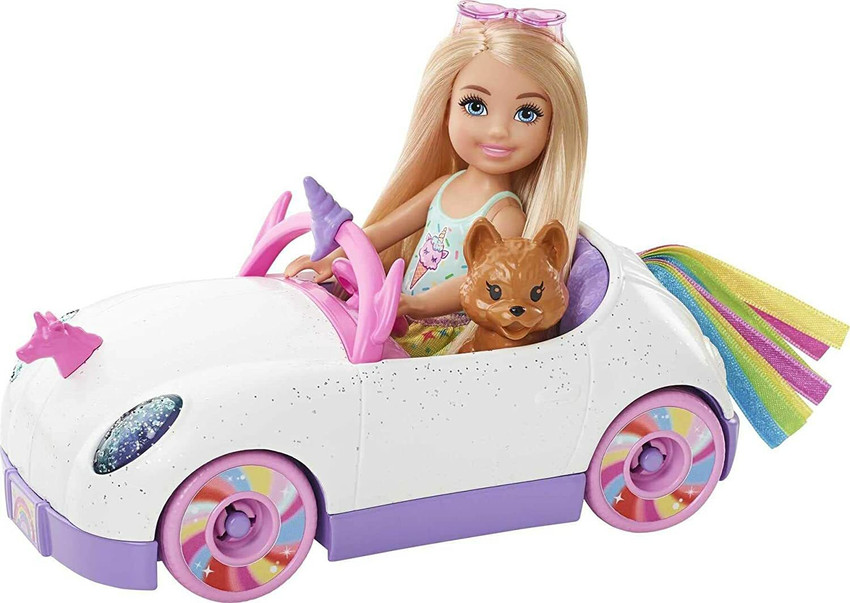 Barbie chelsea princess and sales baby unicorn