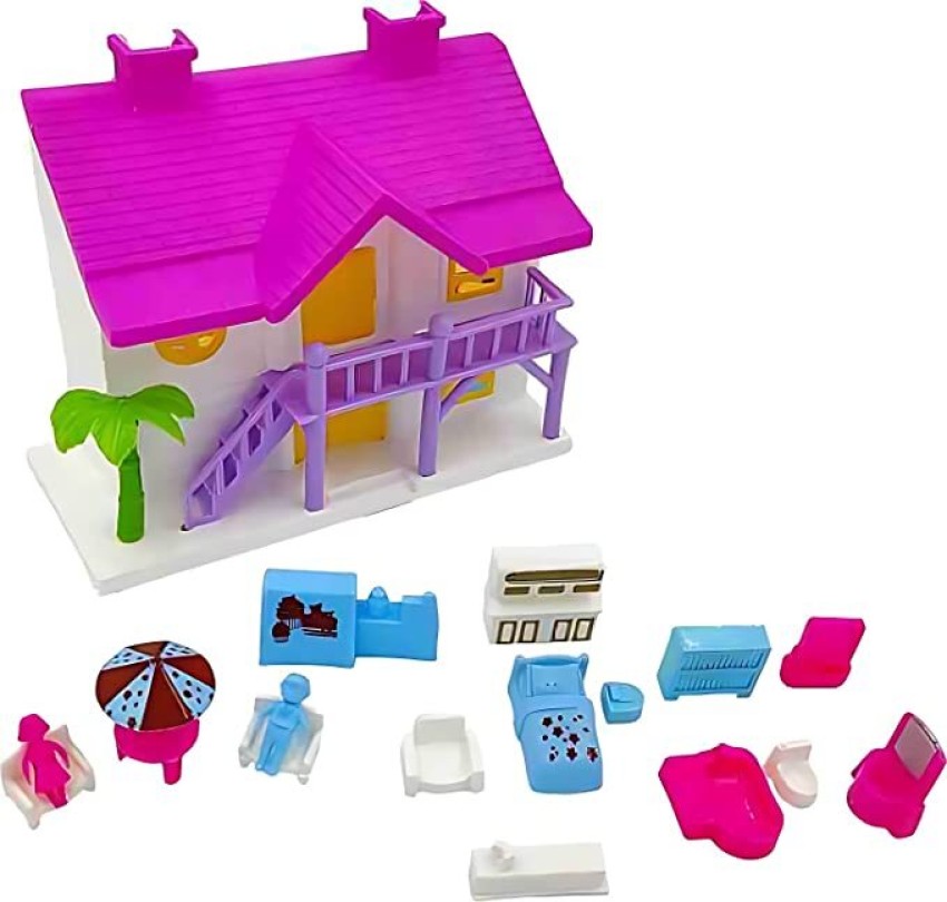 Small plastic best sale toy houses