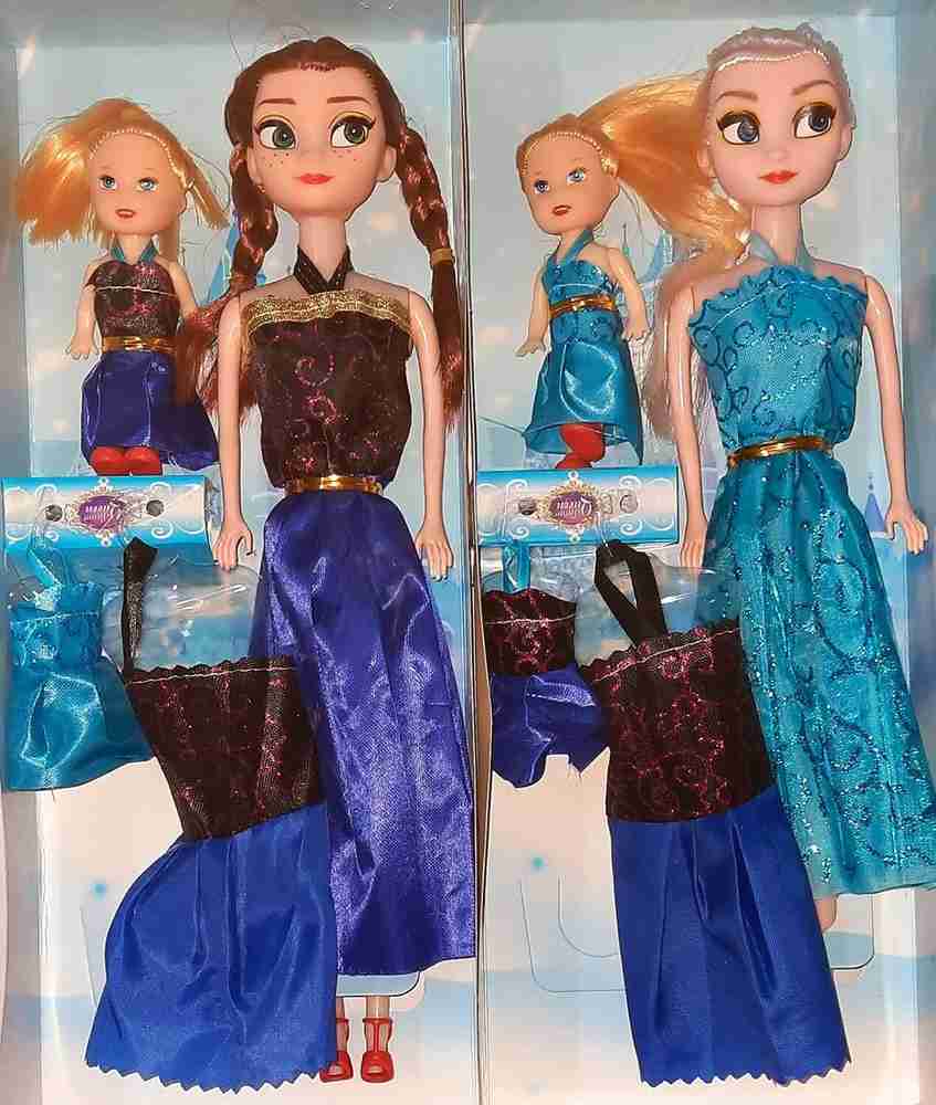 Anna and elsa doll deals dresses