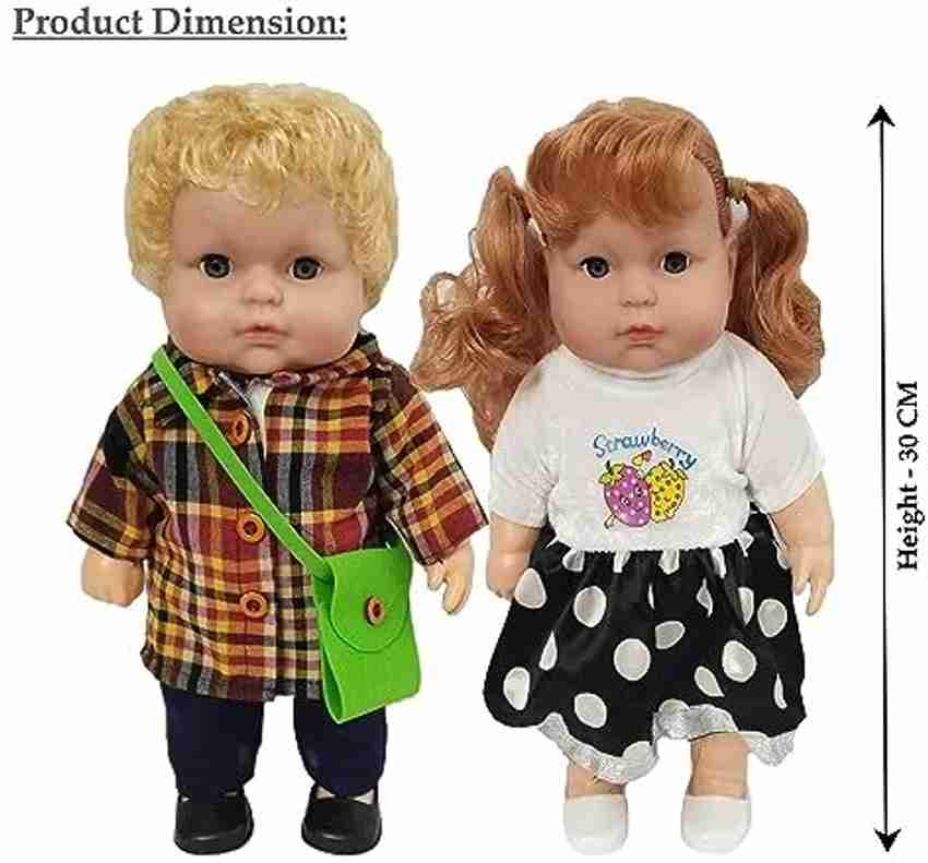 Khilaunewala Baby Boy Girl Combo Dolls for Babies Baby Boy Girl