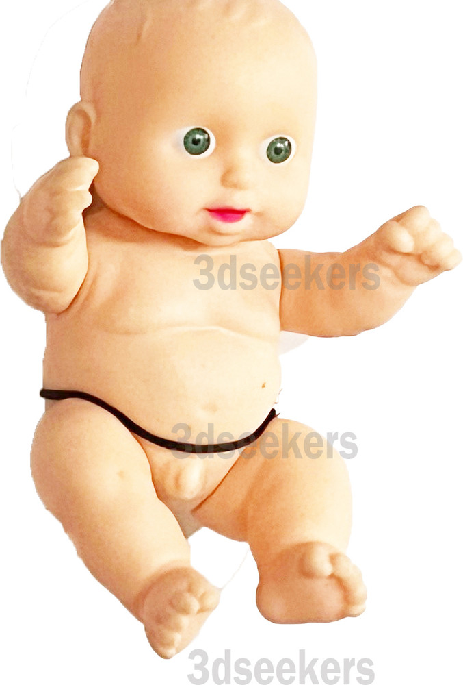 3dseekers Cute Little Rubber Doll for kids tabiz b Cute Little