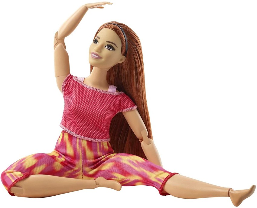 MADE TO MOVE DOLLWITH RED DRESS . Buy Doll toys in India. shop for BARBIE  products in India.