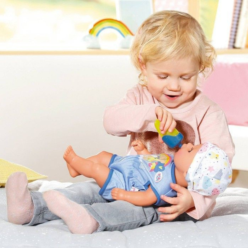 Baby born soft shop touch blue eyes