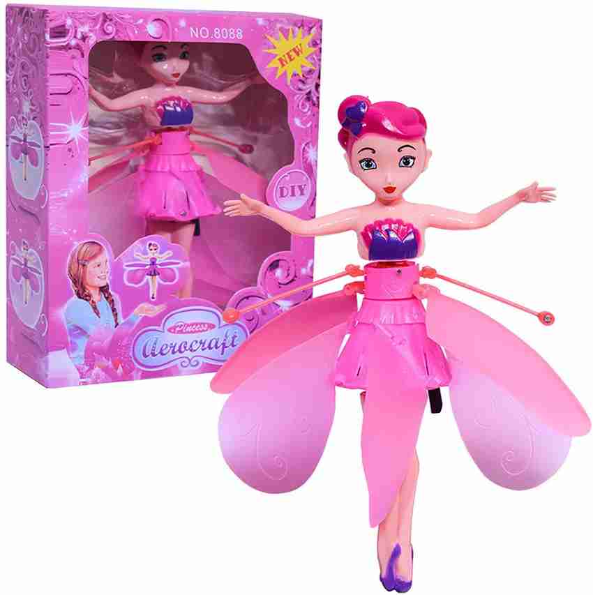 ketkifashion Sensor Princess Flying Doll Magic Flying Fairy