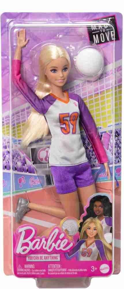 BARBIE Made to Move Career Volleyball Player Made to Move Career