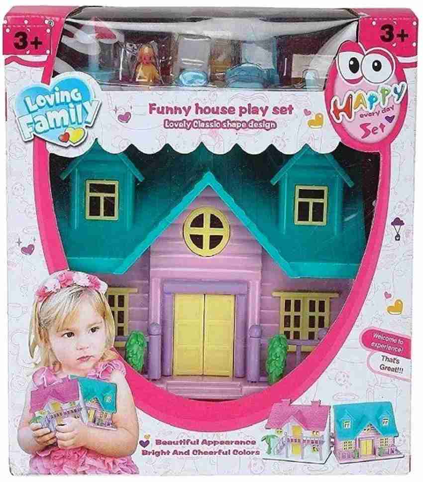 Doll play sale house set