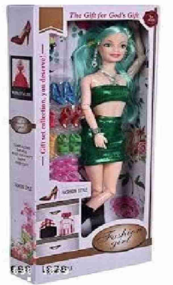 Barbie doll dresses and makeup 2025