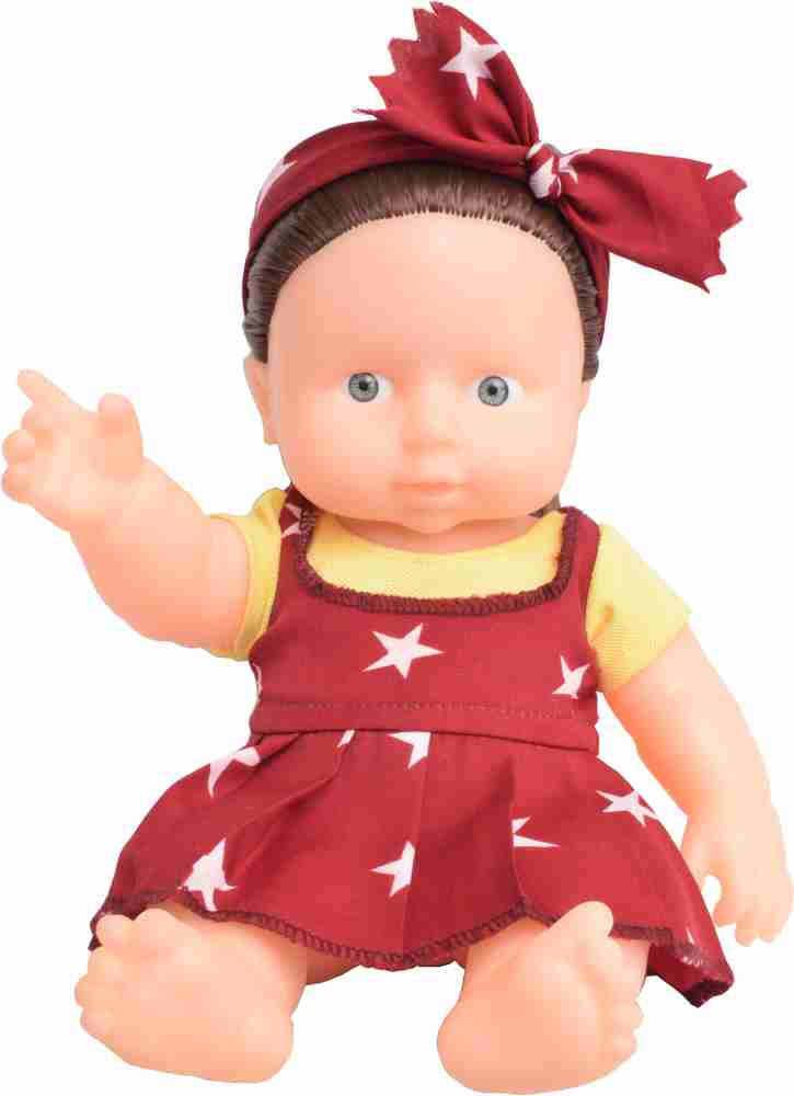 EL FIGO Cute Soft Body Doll Toy For kids (Head, Arms & Legs moveable) 30 c.m