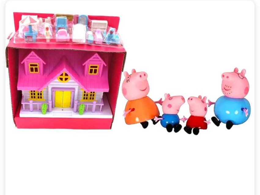 Peppa best sale pig dollhouse