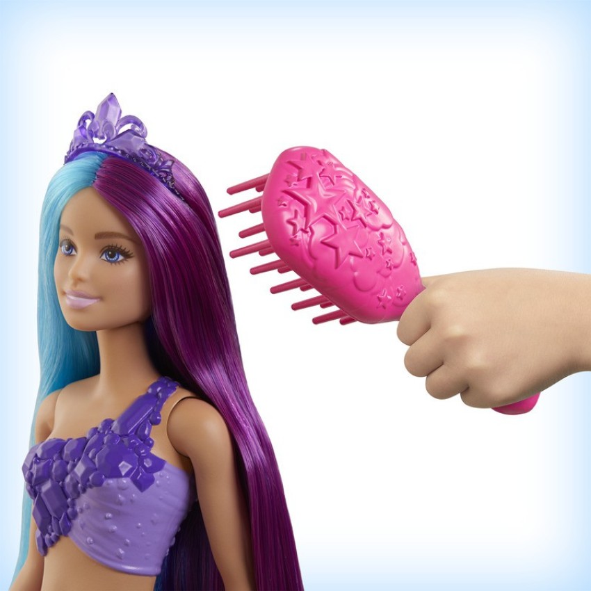 Purple store mermaid doll