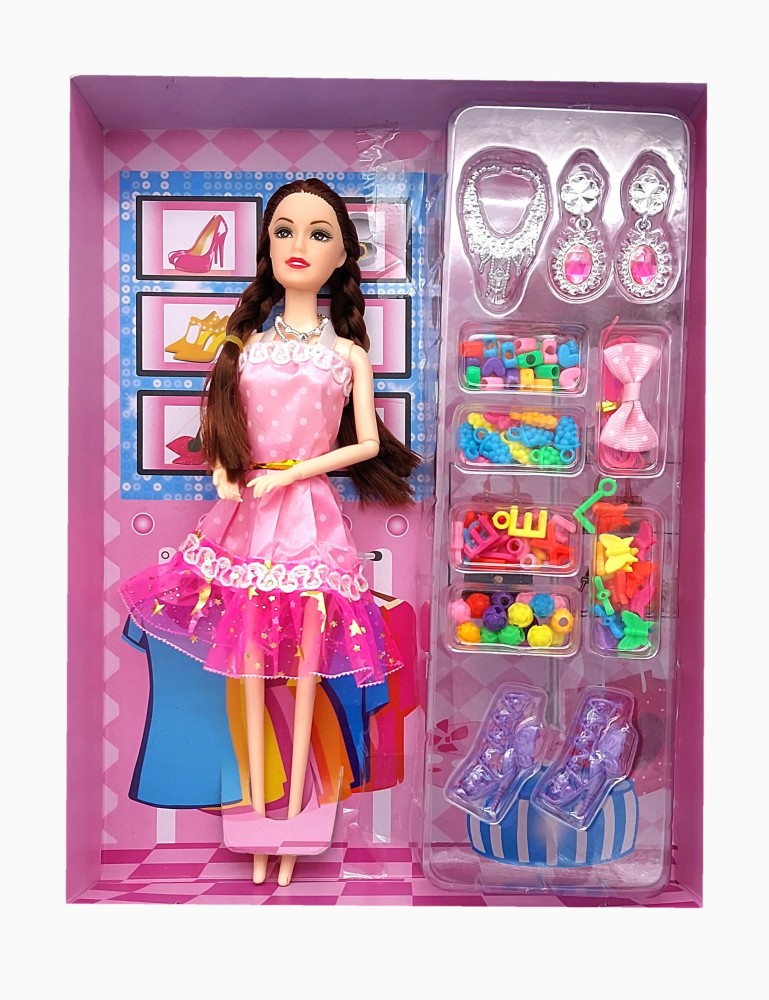 NV COLLECTION beauty doll set with makeup accessories. (multicolor) -  beauty doll set with makeup accessories. (multicolor) . Buy Doll set with  accessories toys in India. shop for NV COLLECTION products in