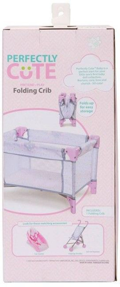 Perfectly cute baby doll sales folding crib and playpen